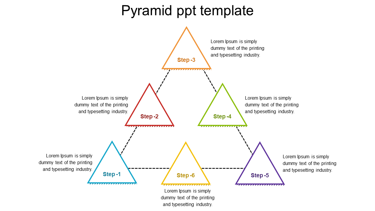 Editable Pyramid PPT and Google Slides Template 